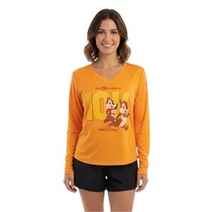 Run Disney Adult XL Walt Disney World 10K 2024 Chip and Dale Jersey Top